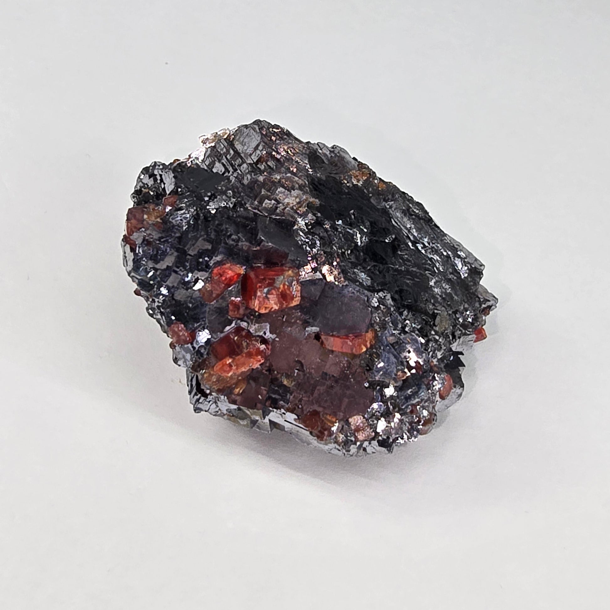 MN0040-Rhodonite In Galena
