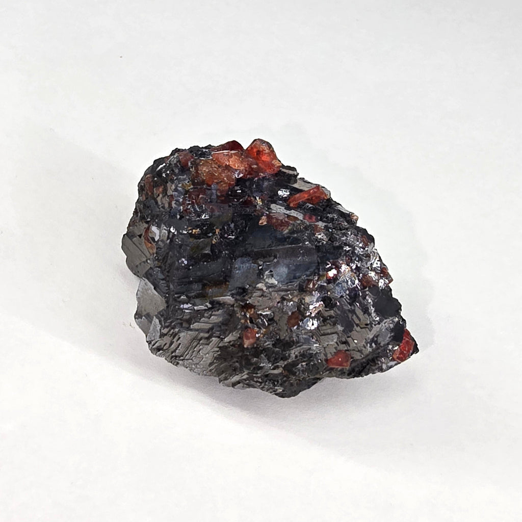 MN0040-Rhodonite In Galena