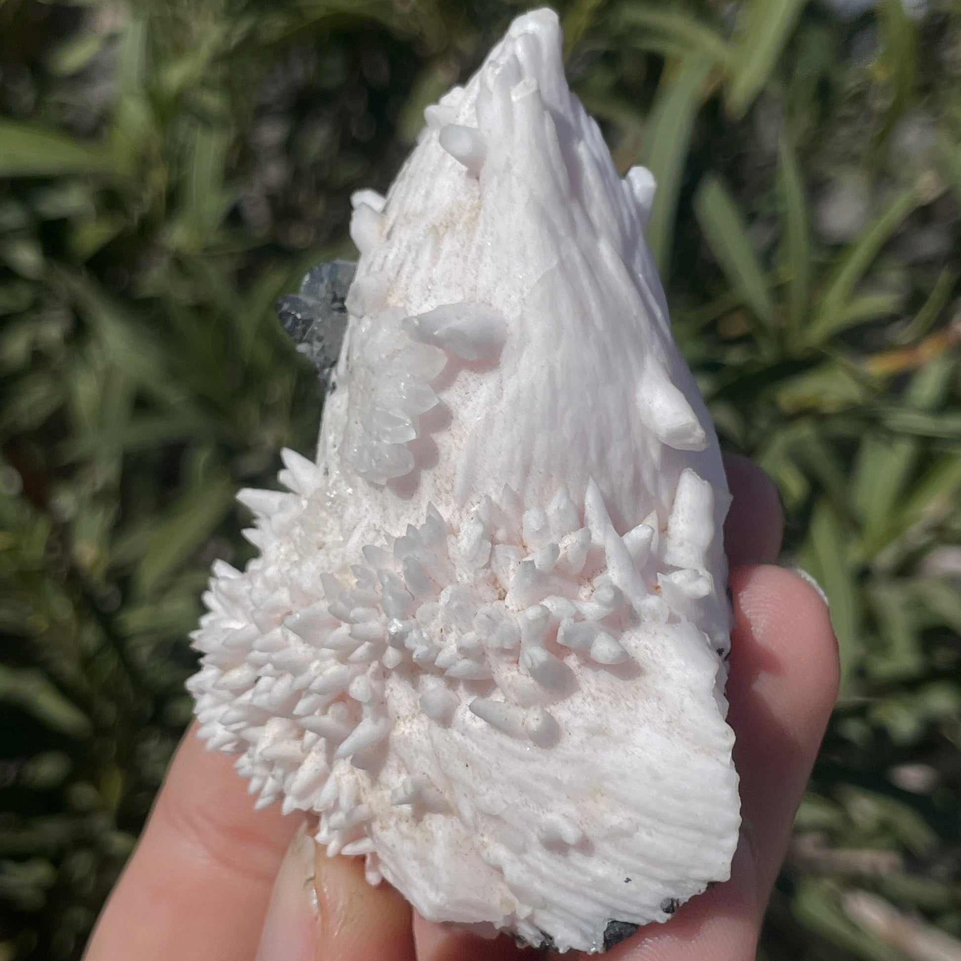 MN0016-Manganocalcite With Quartz And Tetrahedrite