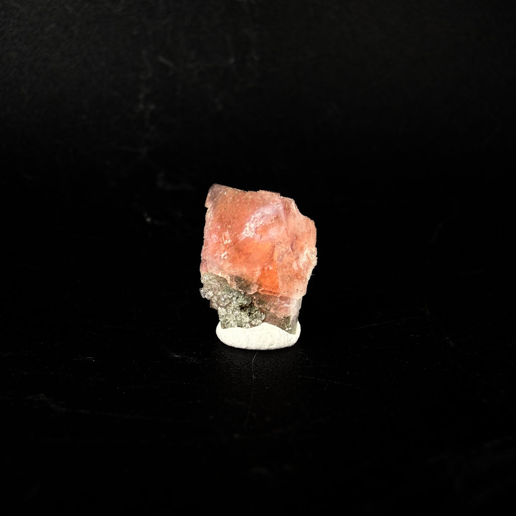 Pink Fluorite with Chlorite