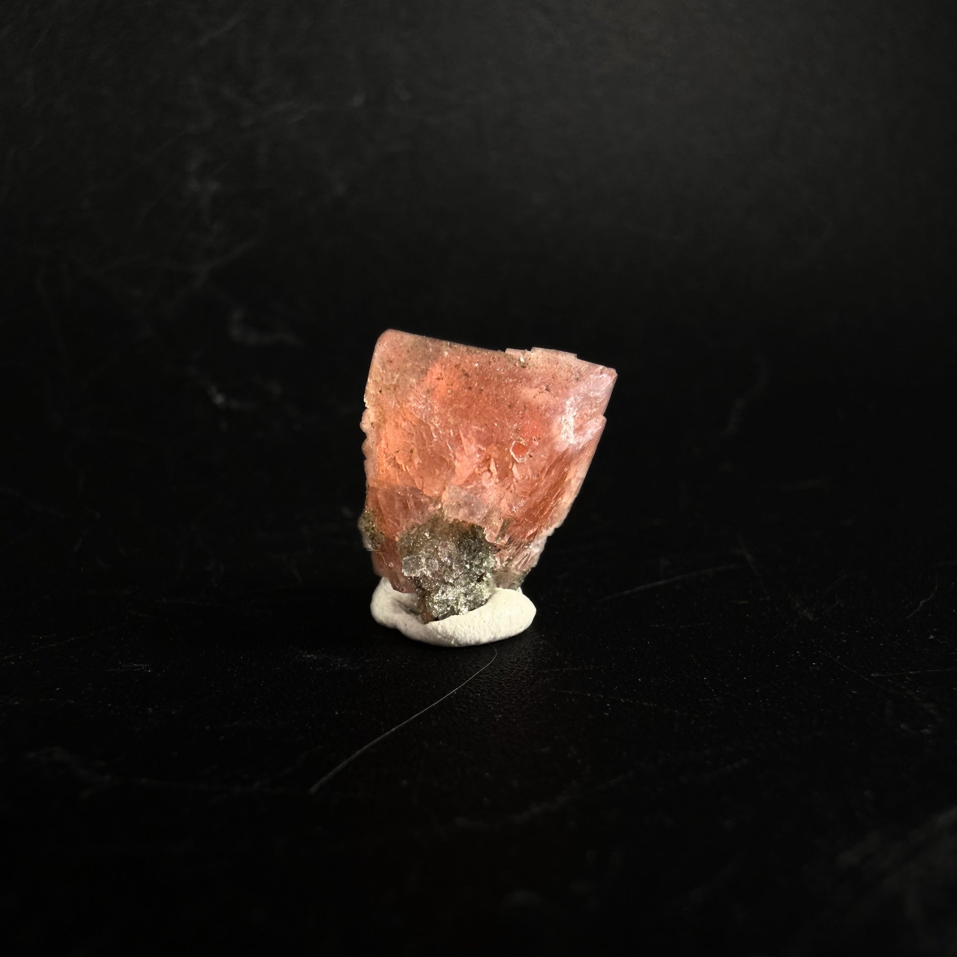 Pink Fluorite with Chlorite