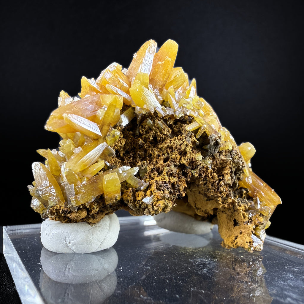 Wulfenite Bi-pyramidal crystals