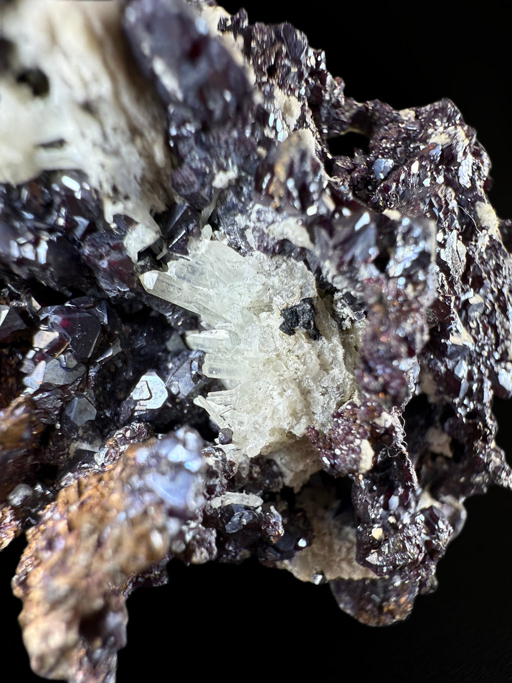 MN0005-Cuprite On Native Copper