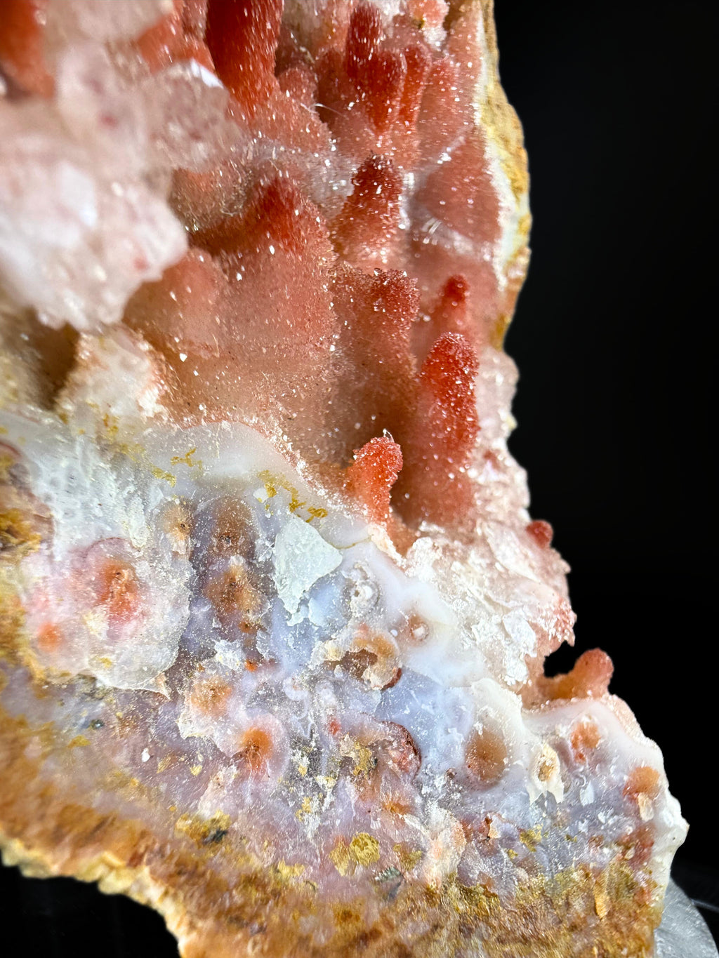 MN0019-Stalactitc Quartz & Chalcedony