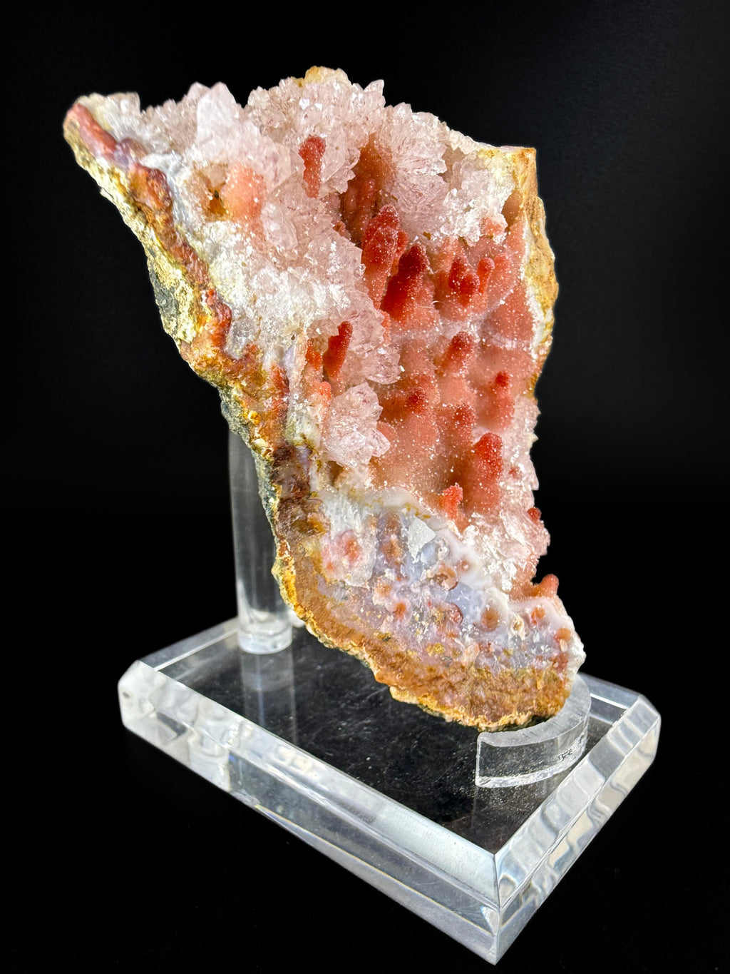 MN0019-Stalactitc Quartz & Chalcedony