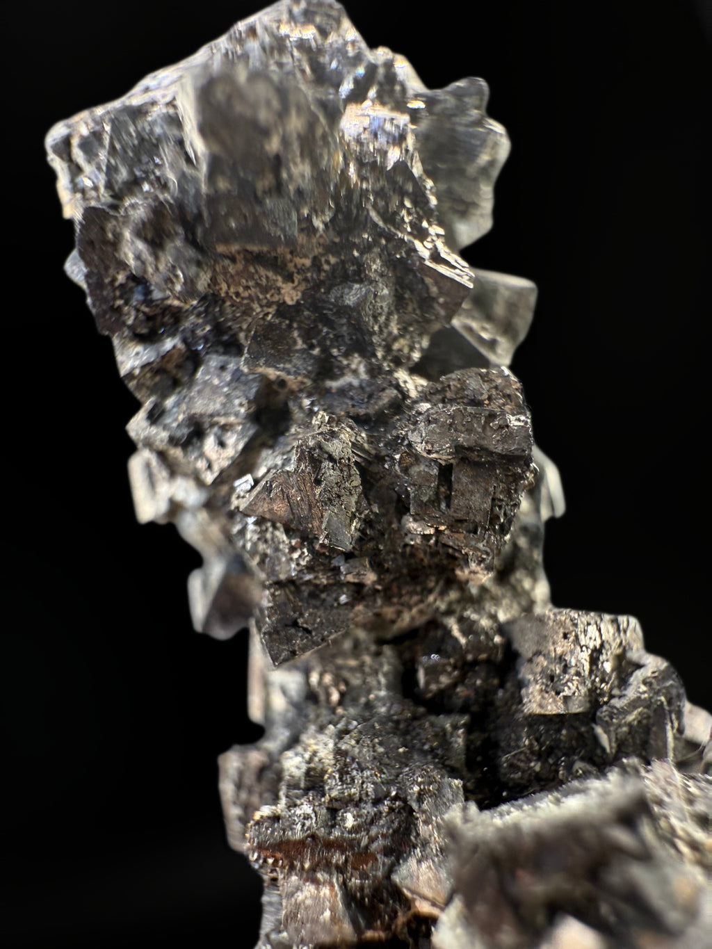 MN0075-Stalactite Galena On Sphalerite