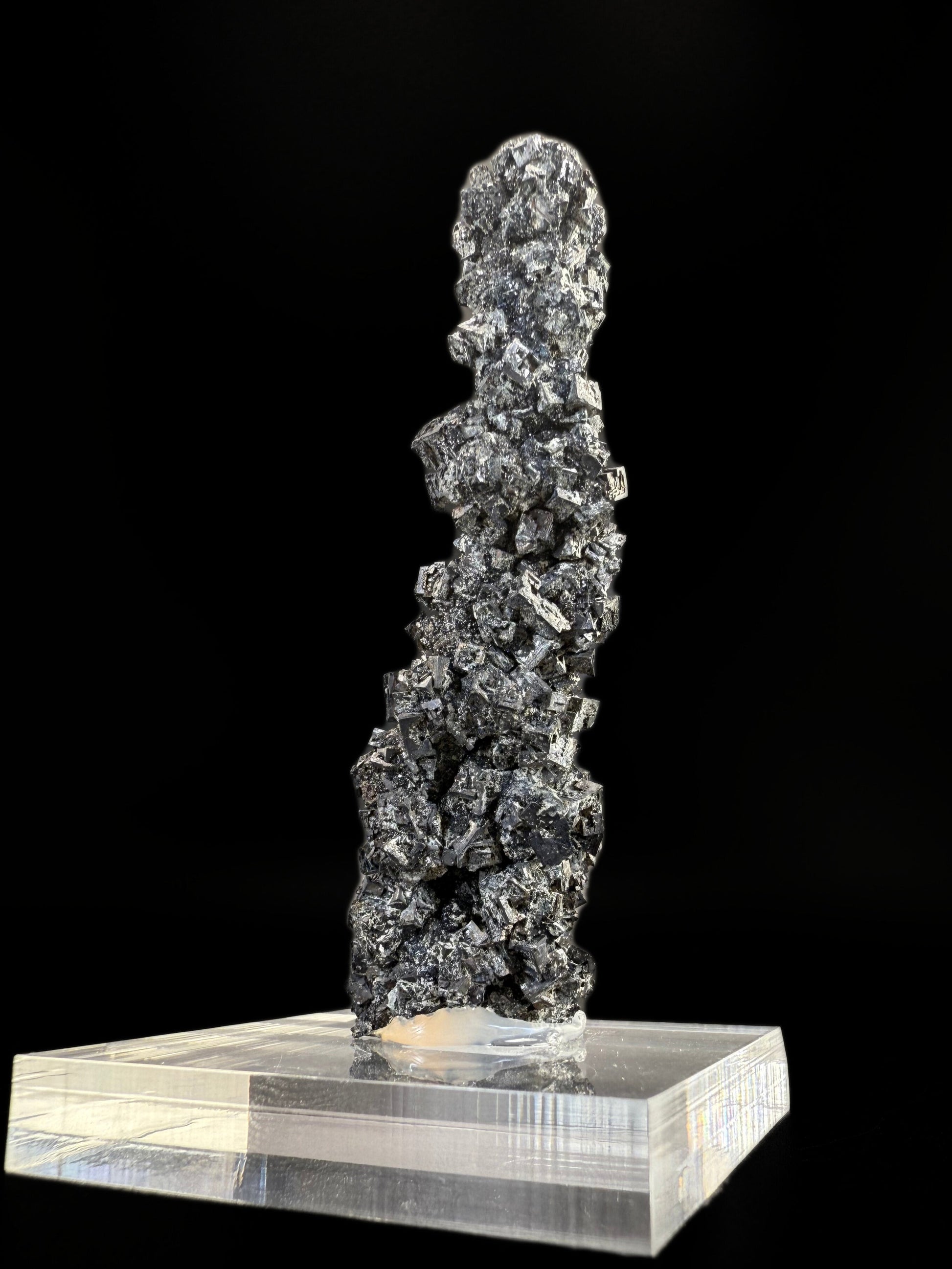 MN0075-Stalactite Galena On Sphalerite