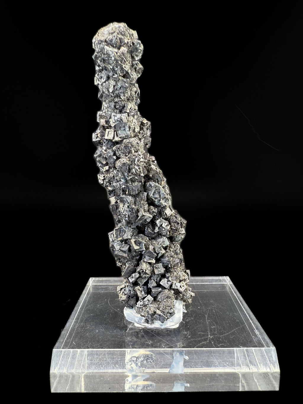 MN0075-Stalactite Galena On Sphalerite