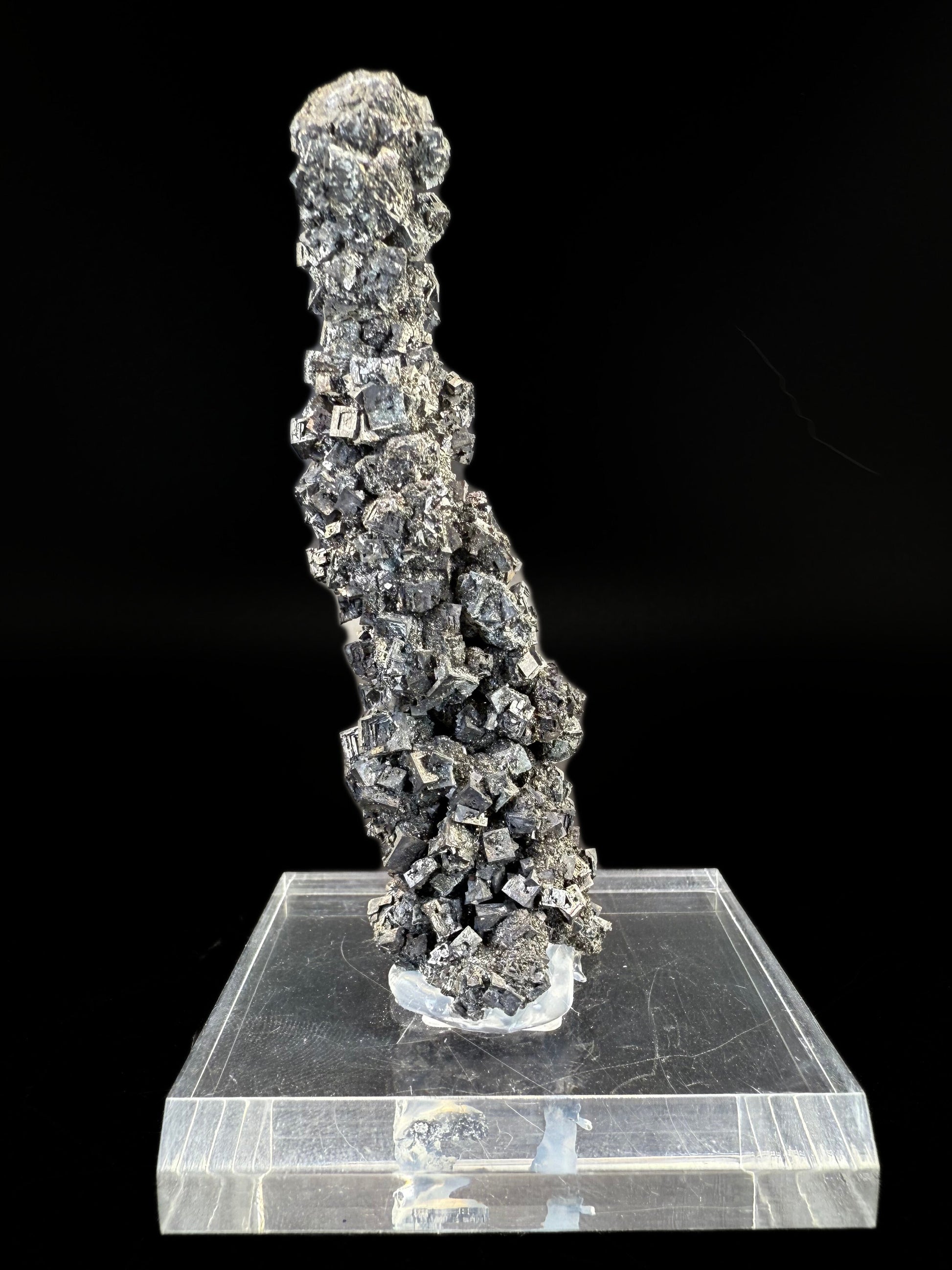 MN0075-Stalactite Galena On Sphalerite