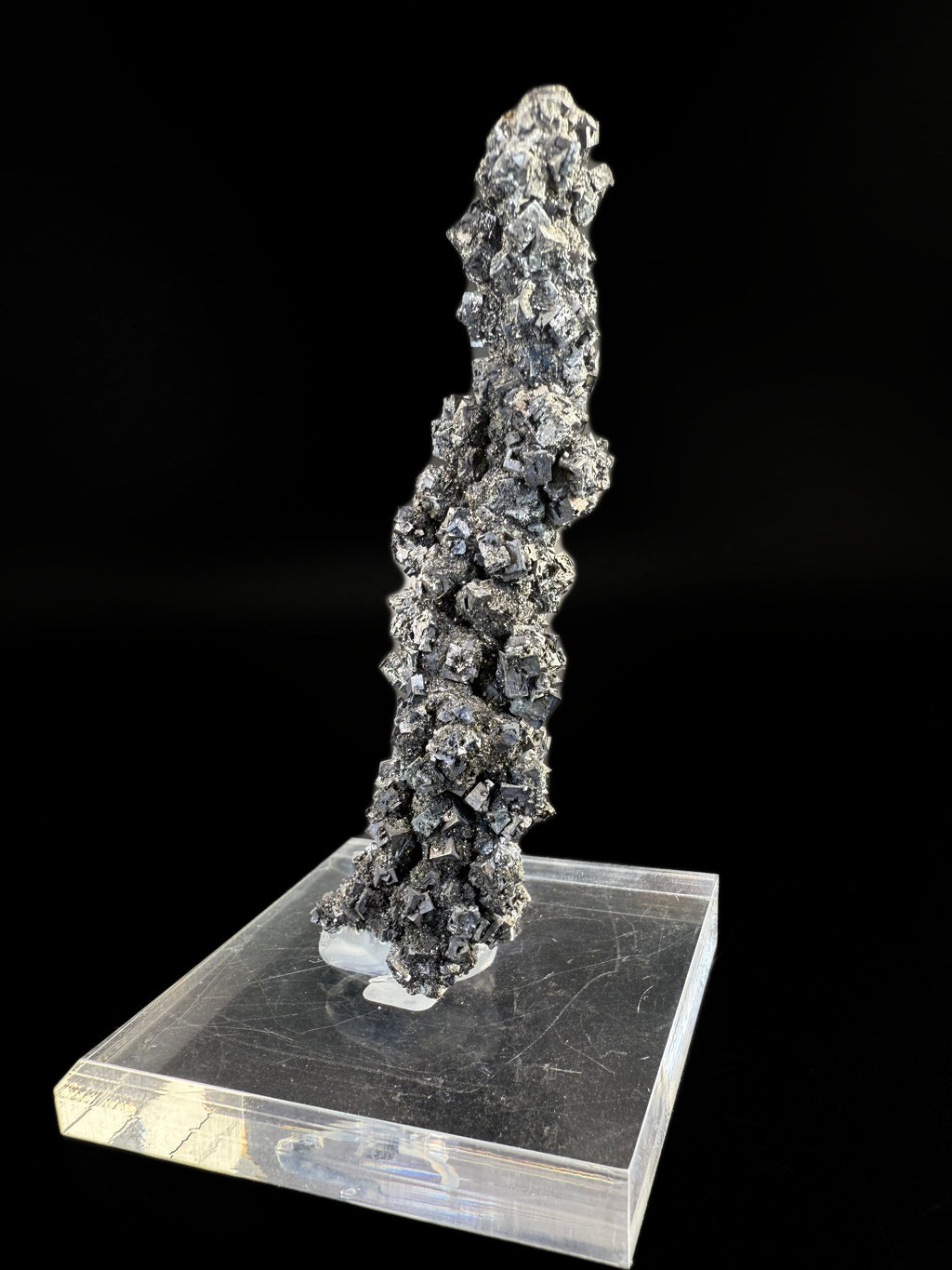 MN0075-Stalactite Galena On Sphalerite