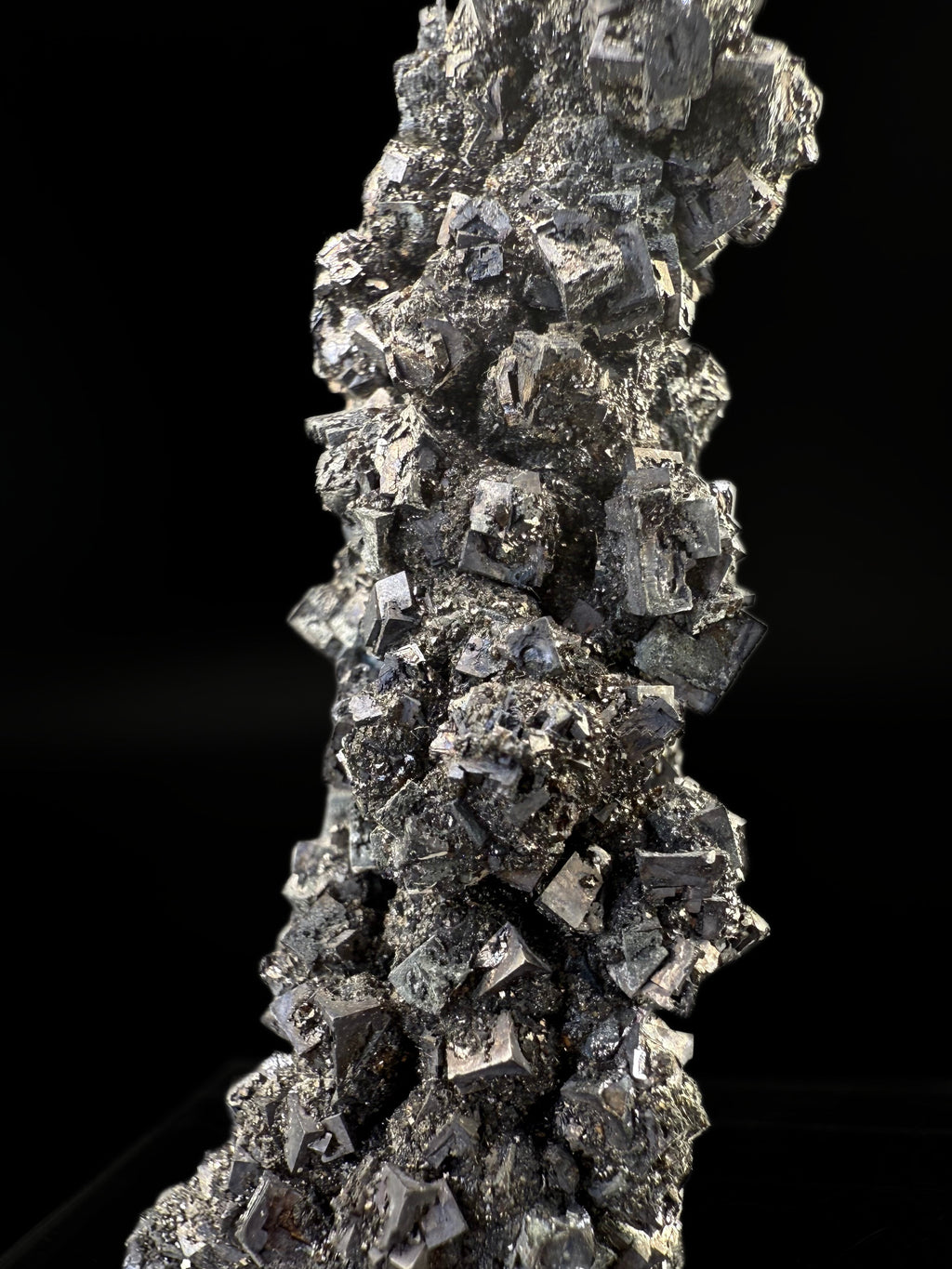 MN0075-Stalactite Galena On Sphalerite