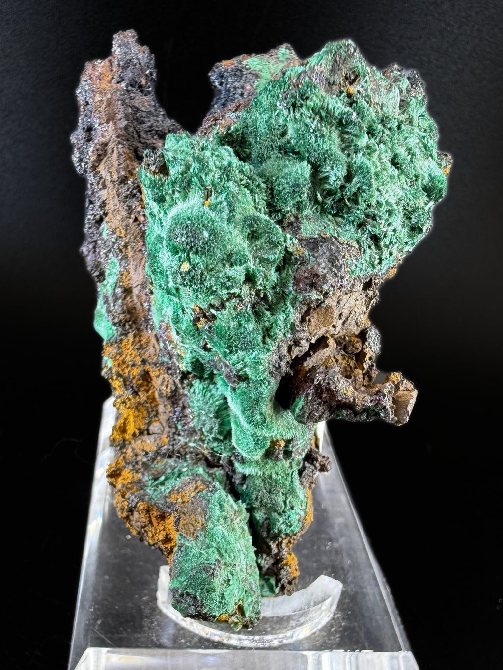 MN0082-Malachite On Native Copper