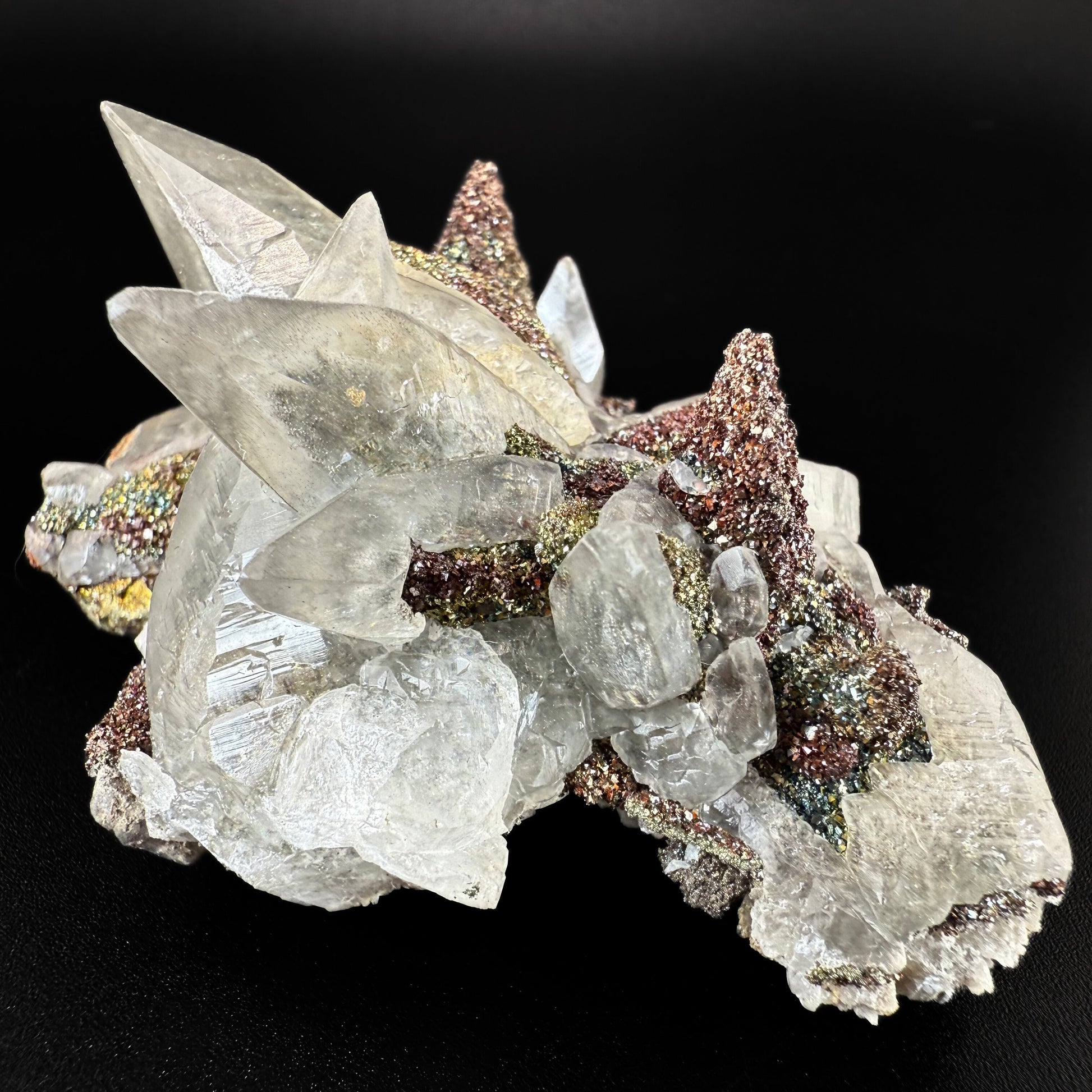 MN0264-Calcite W/ Marcasite