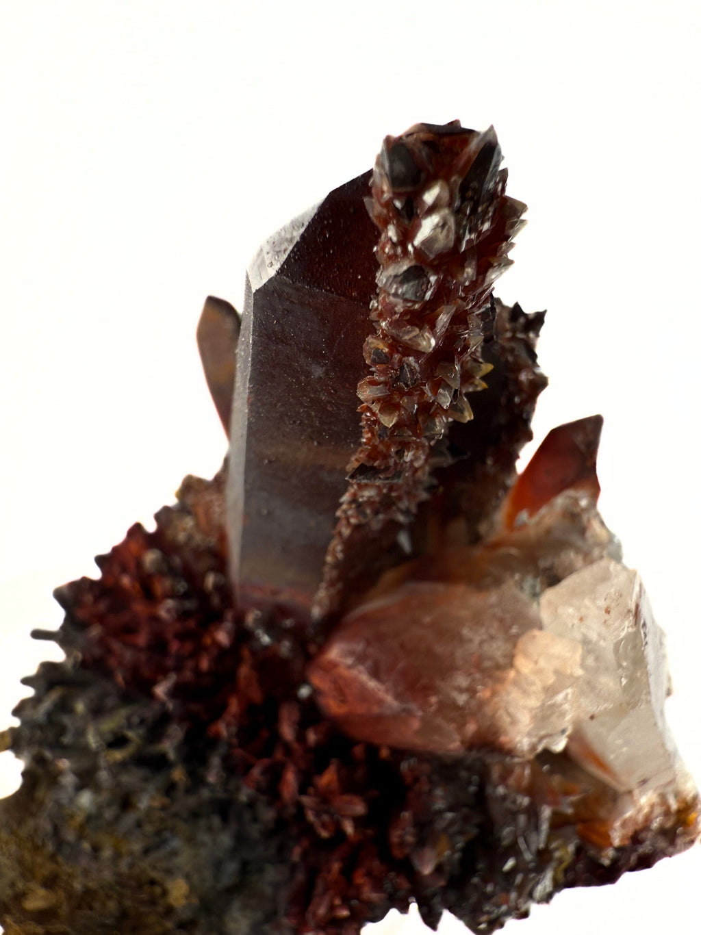 MN0284-Iron Oxides On Quartz