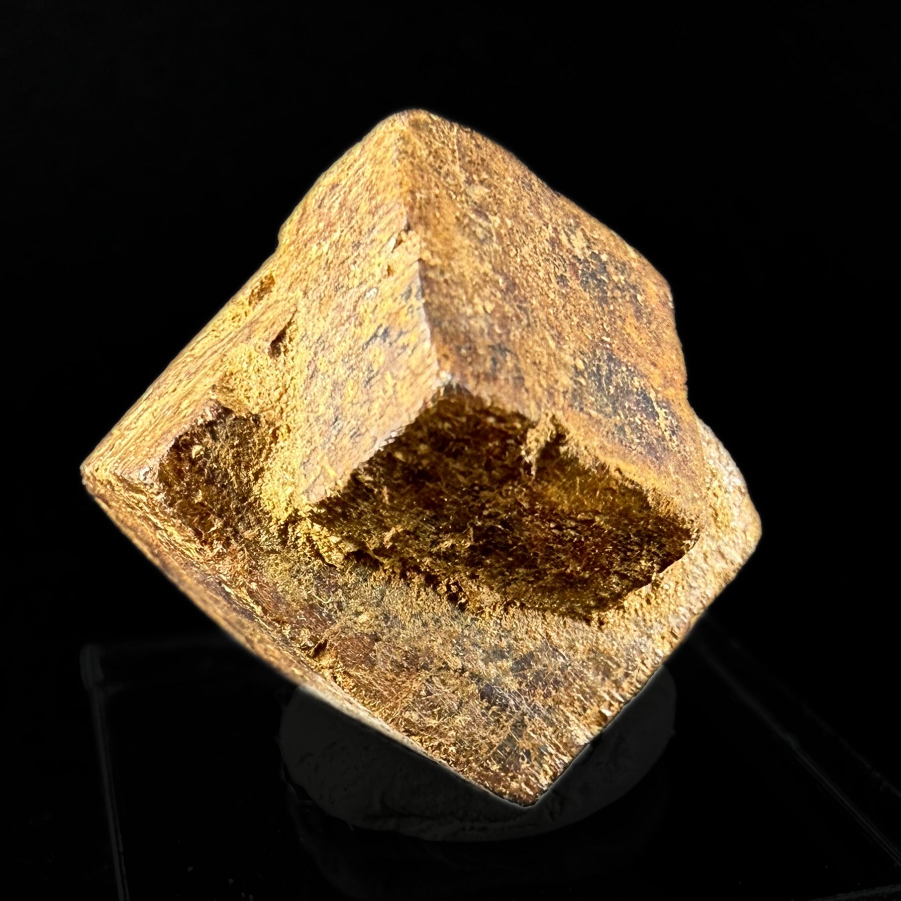 Limonite pseudo after Pyrite
