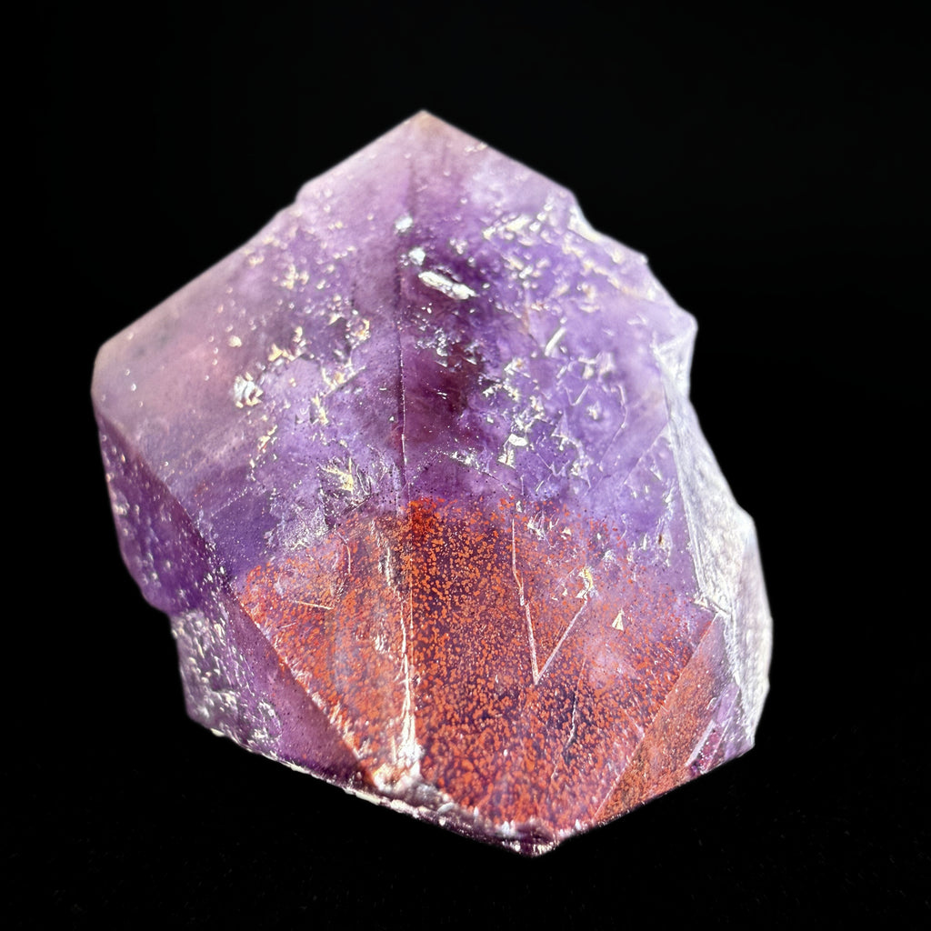 Amethyst with Hematite inclusions