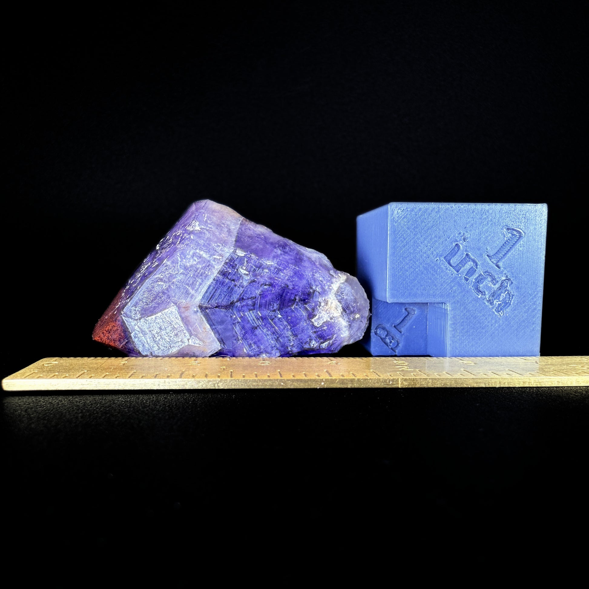 Amethyst with Hematite inclusions