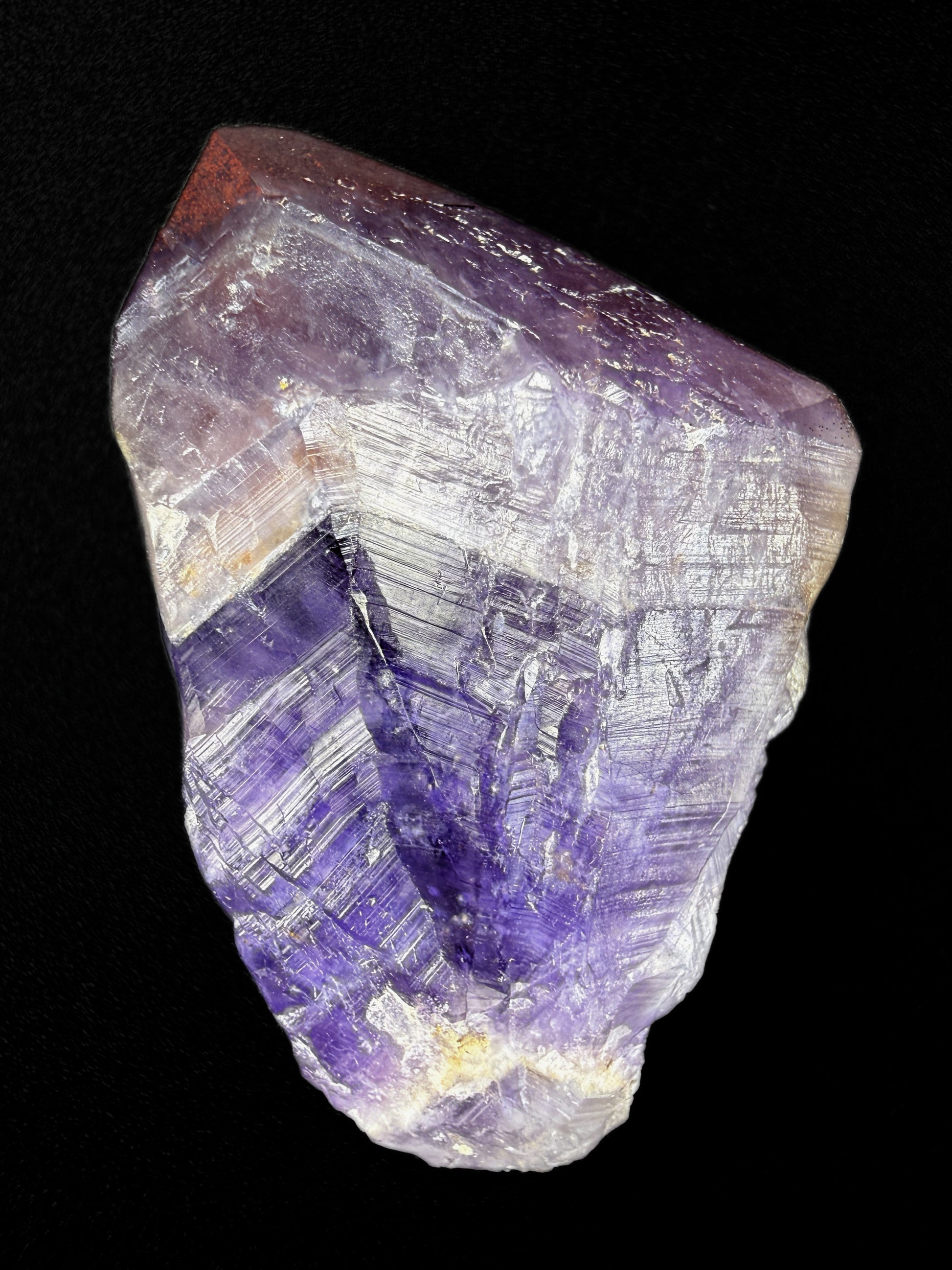 Amethyst with Hematite inclusions