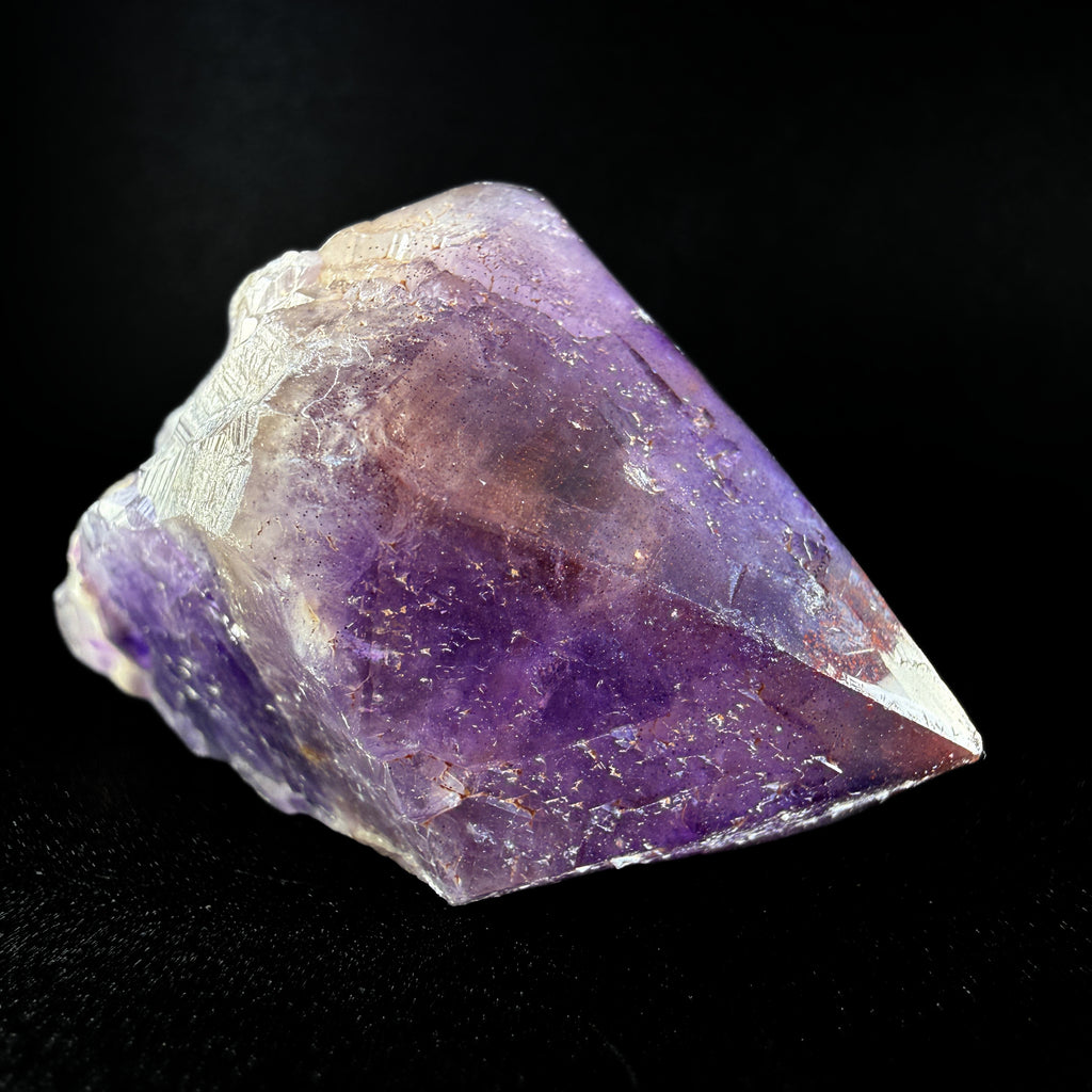 Amethyst with Hematite inclusions