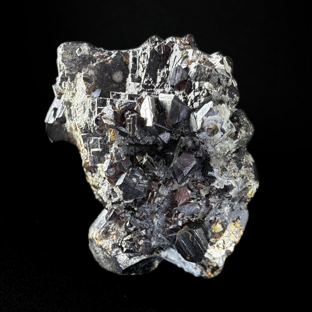 Sphalerite on Galena