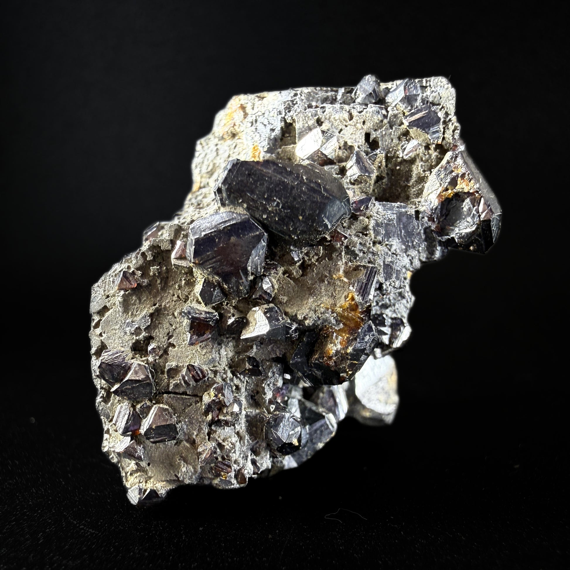 Sphalerite on Galena