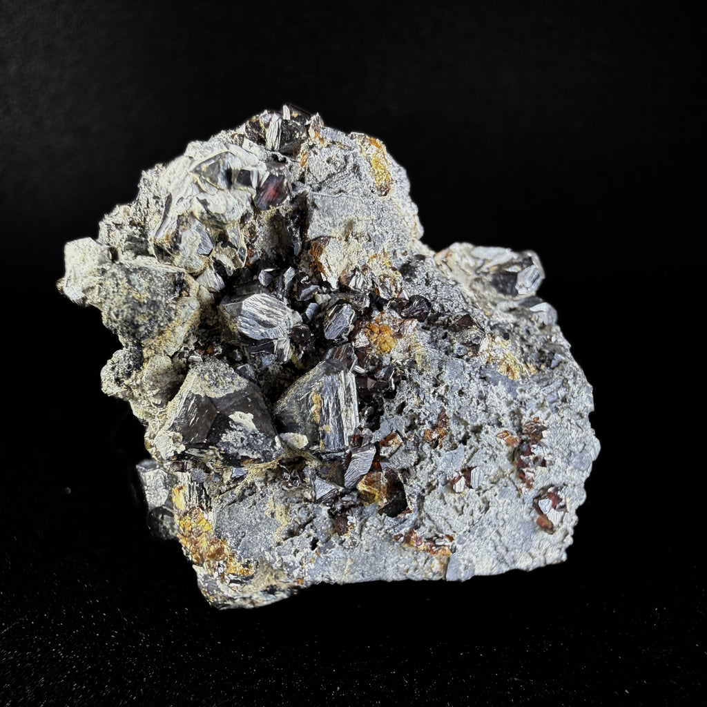 Sphalerite on Galena