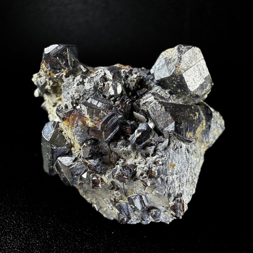 Sphalerite on Galena
