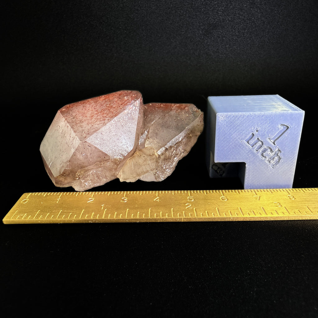 Quartz var. Amethyst with Hematite incl.