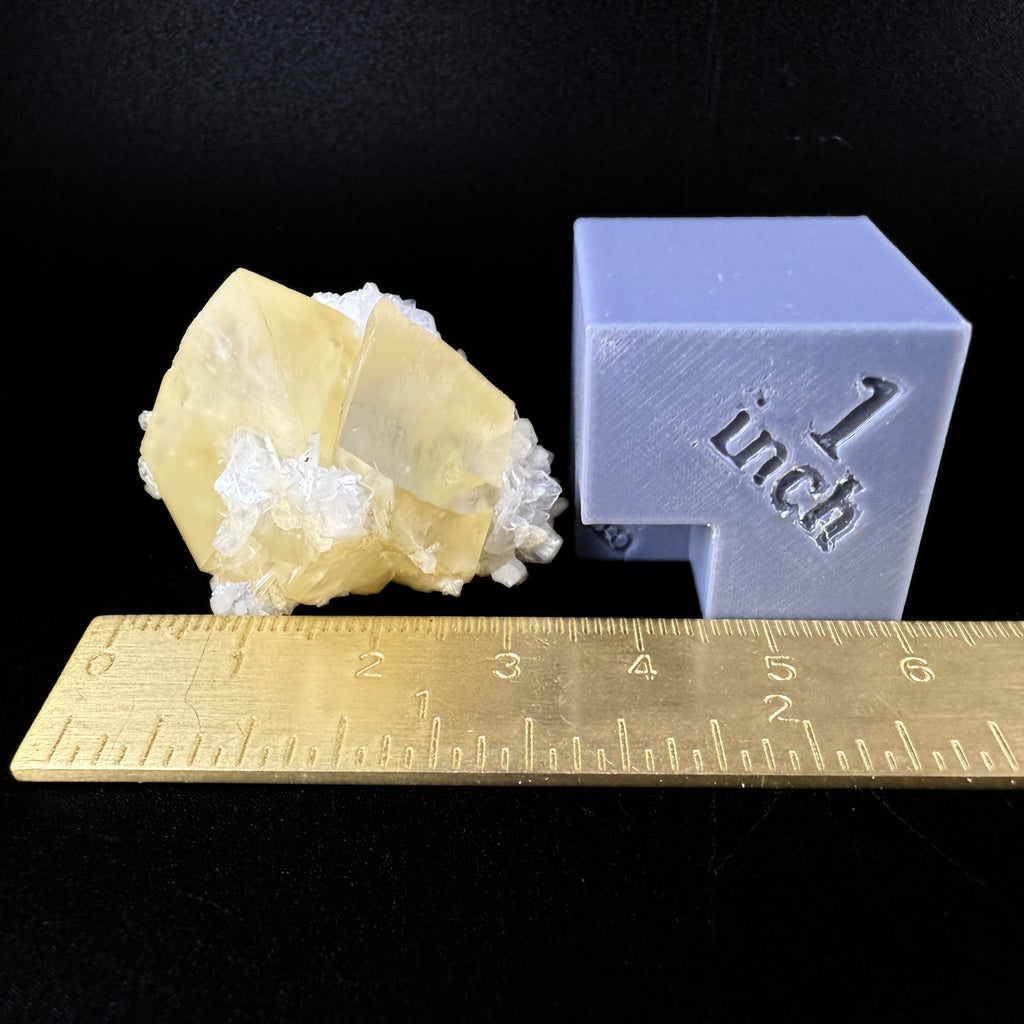 Calcite with Stilbite