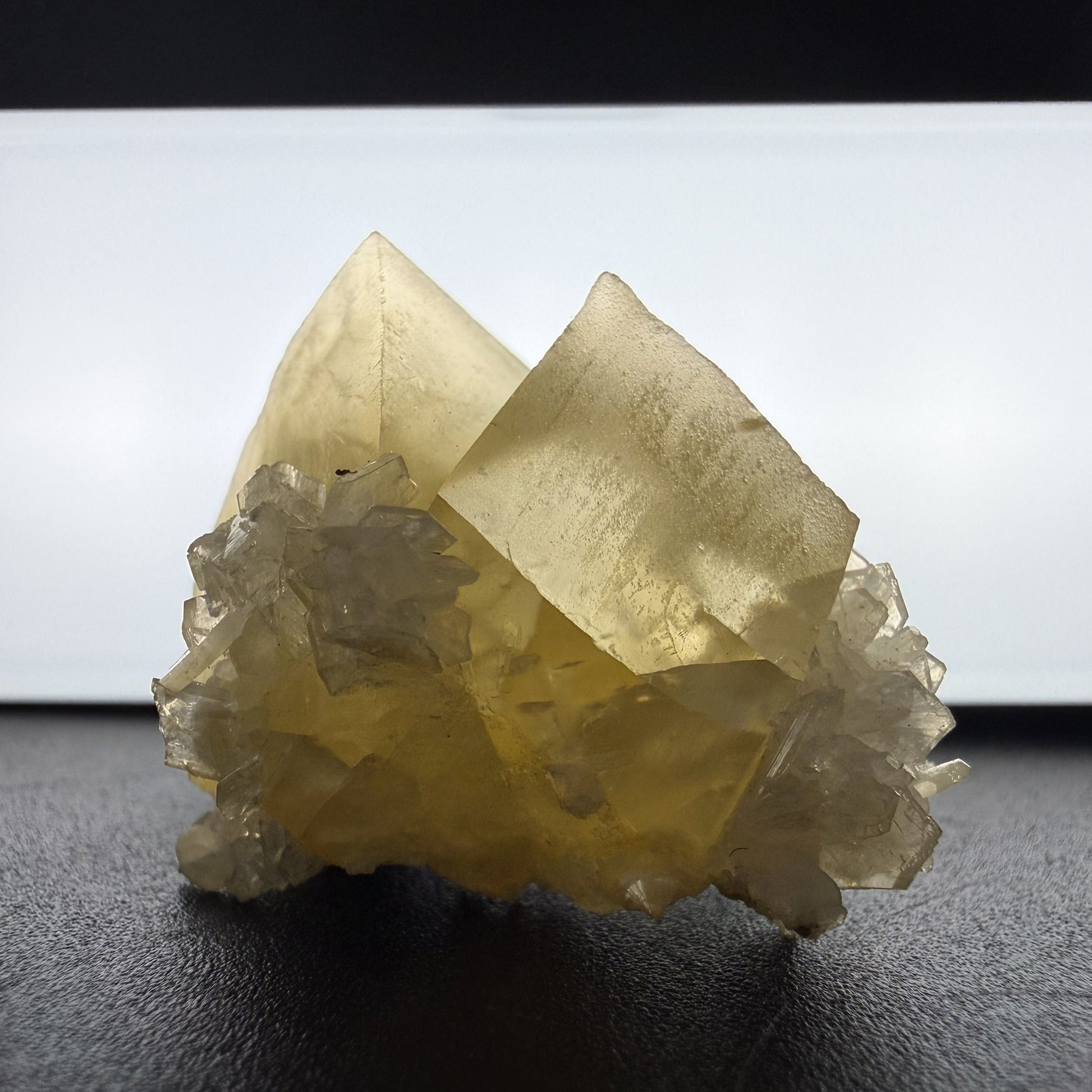 Calcite with Stilbite