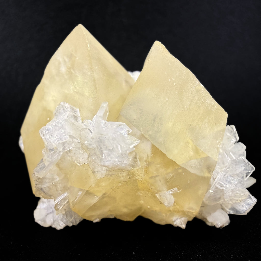Calcite with Stilbite