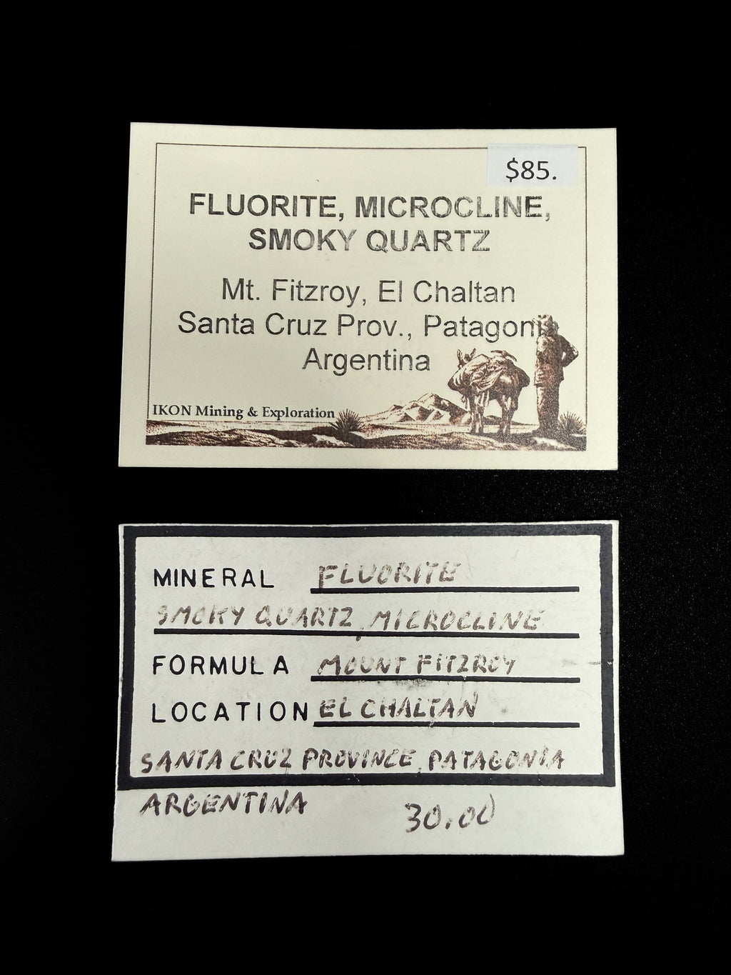Fluorite, Microline and Smoky Quartz
