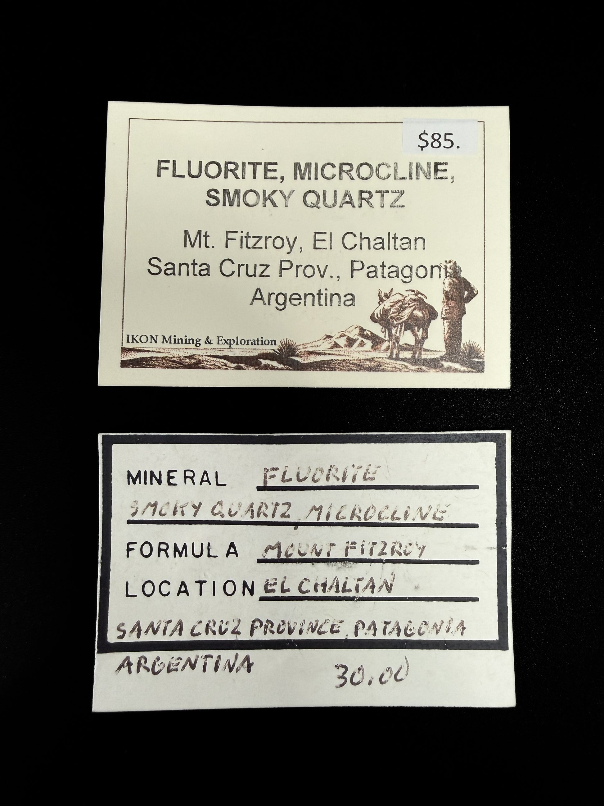 Fluorite, Microline and Smoky Quartz