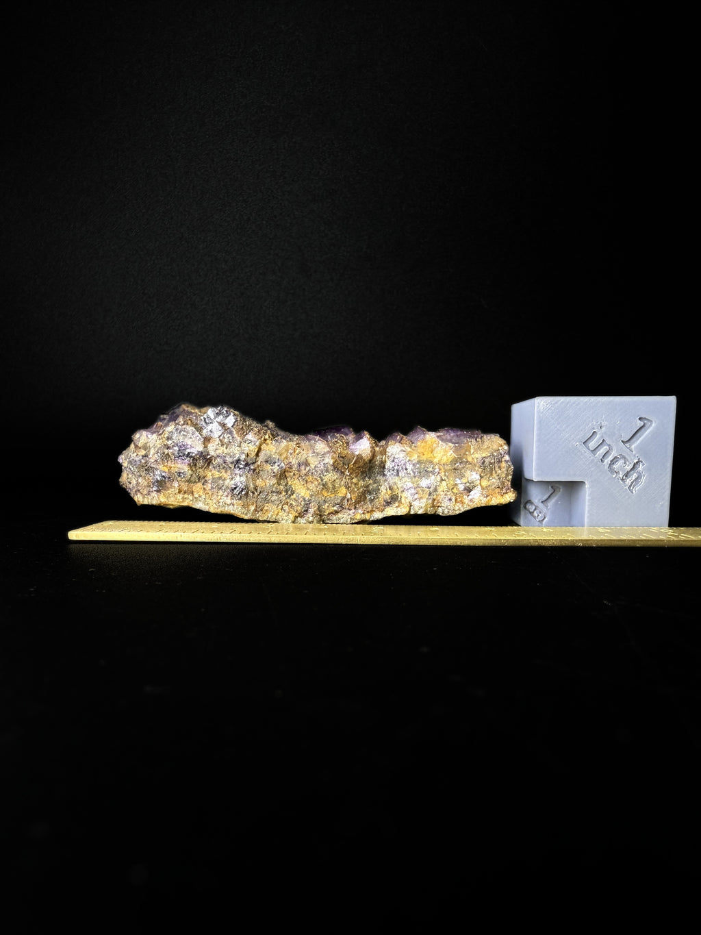 Quartz and Dolomite on Fluorite