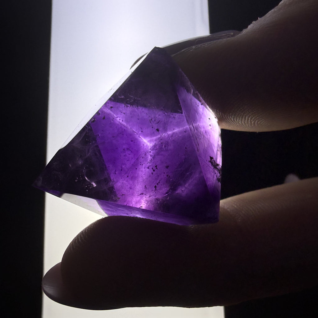 Fluorite (Polished Octahedral)