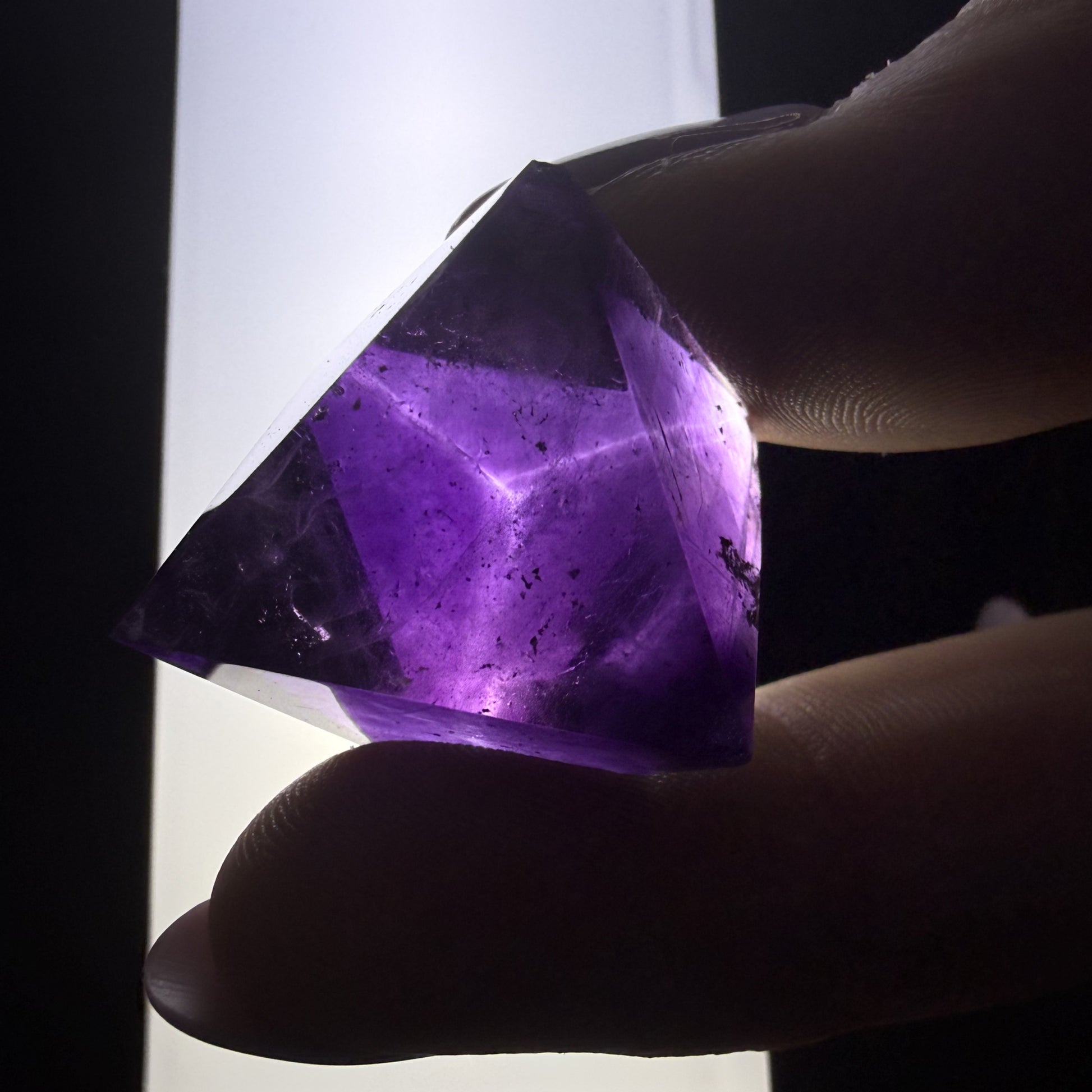 Fluorite (Polished Octahedral)