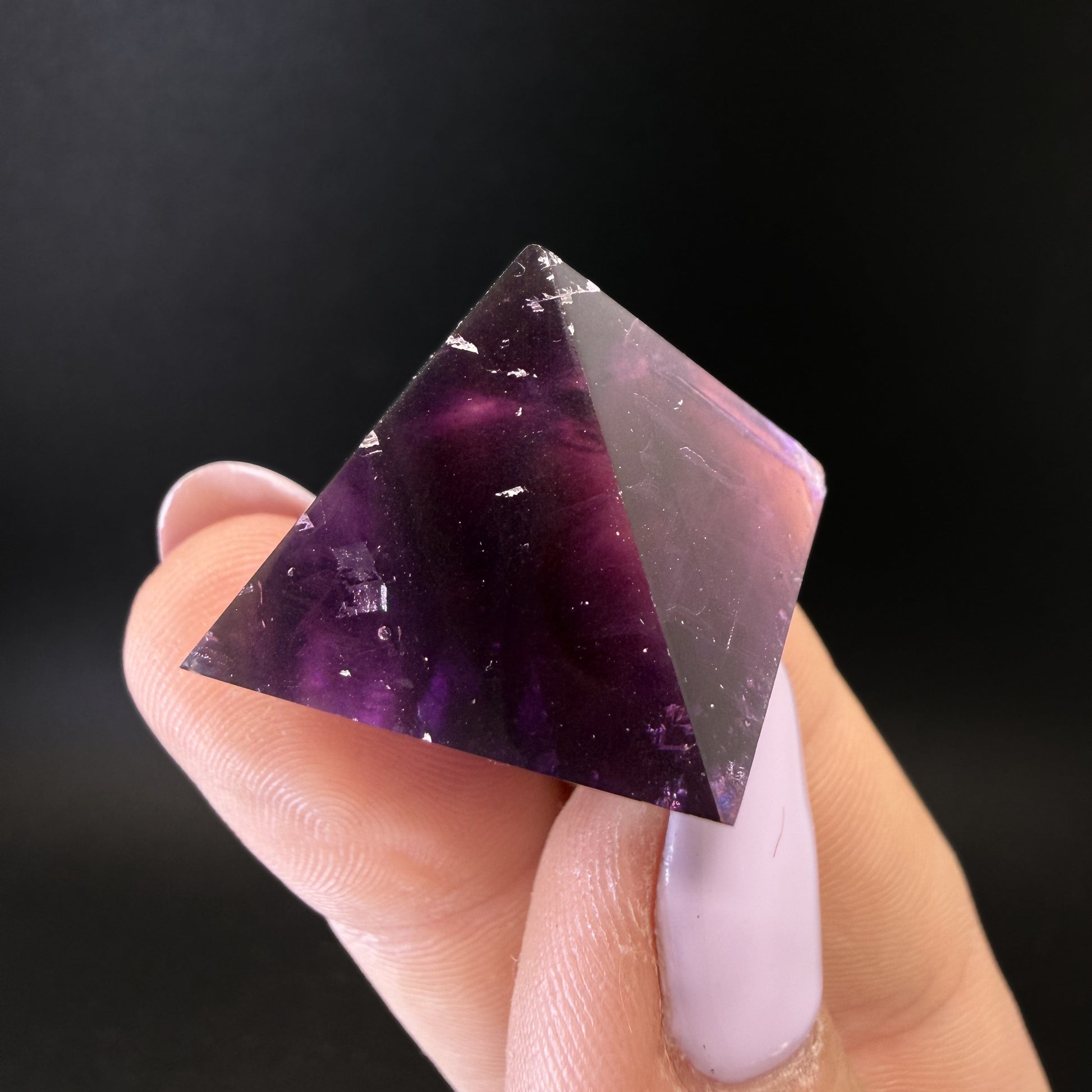 Fluorite (Polished Octahedral)