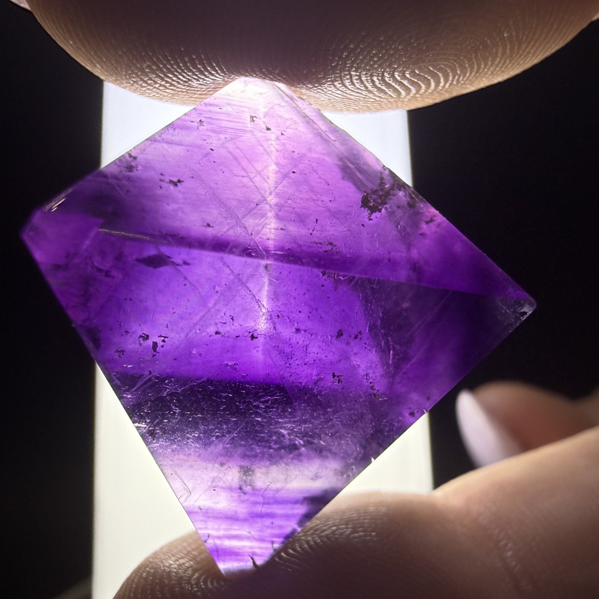 Fluorite (Polished Octahedral)
