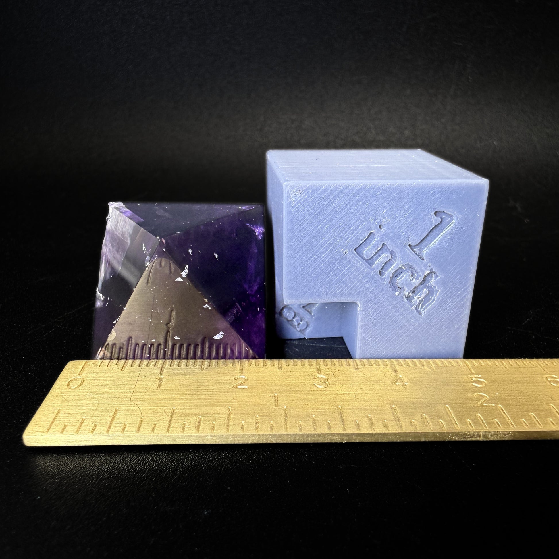 Fluorite (Polished Octahedral)