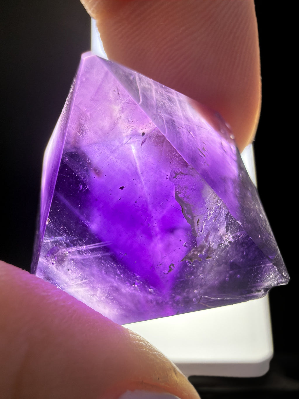 Fluorite (Polished Octahedral)