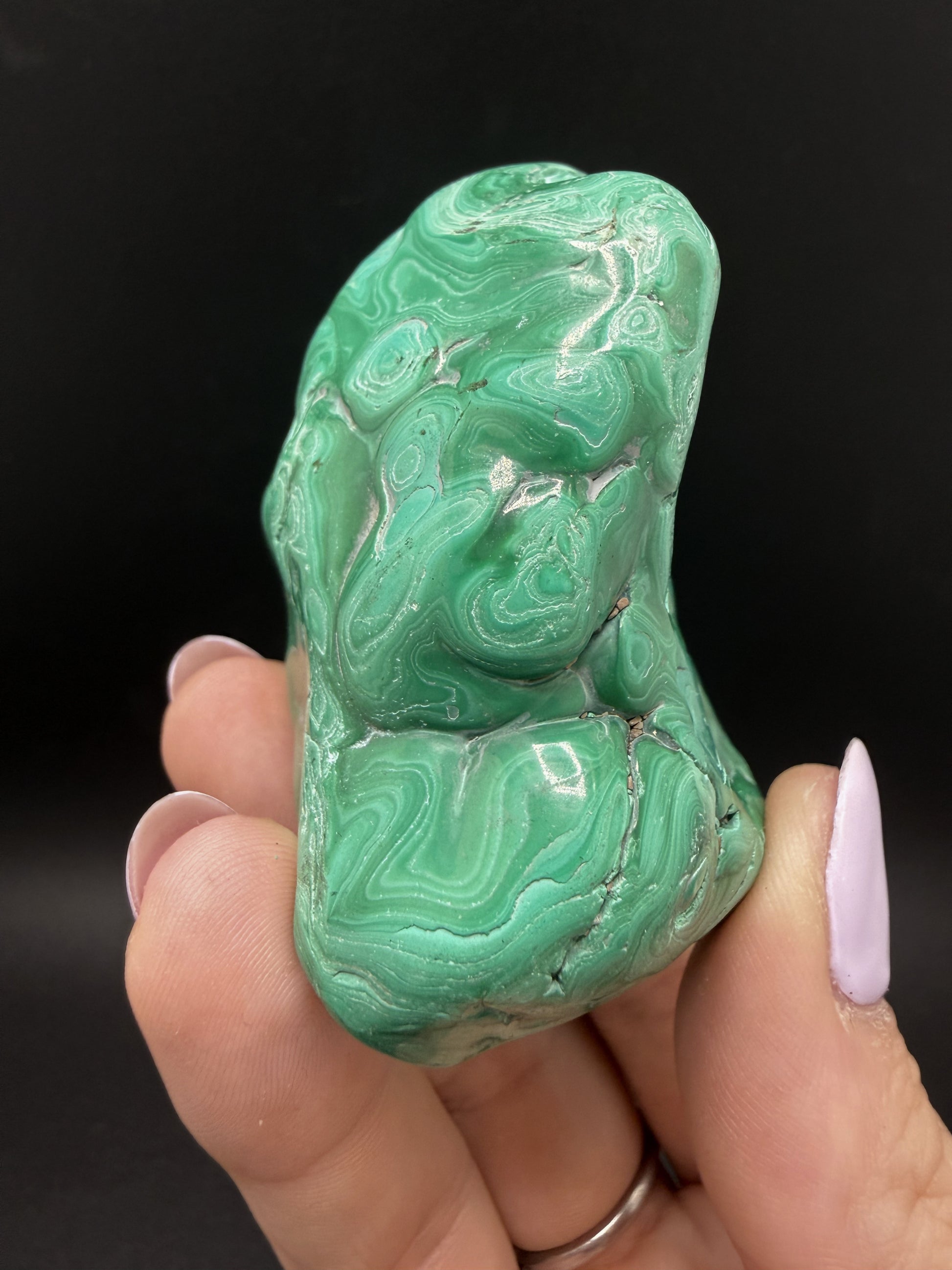Malachite with Azurite