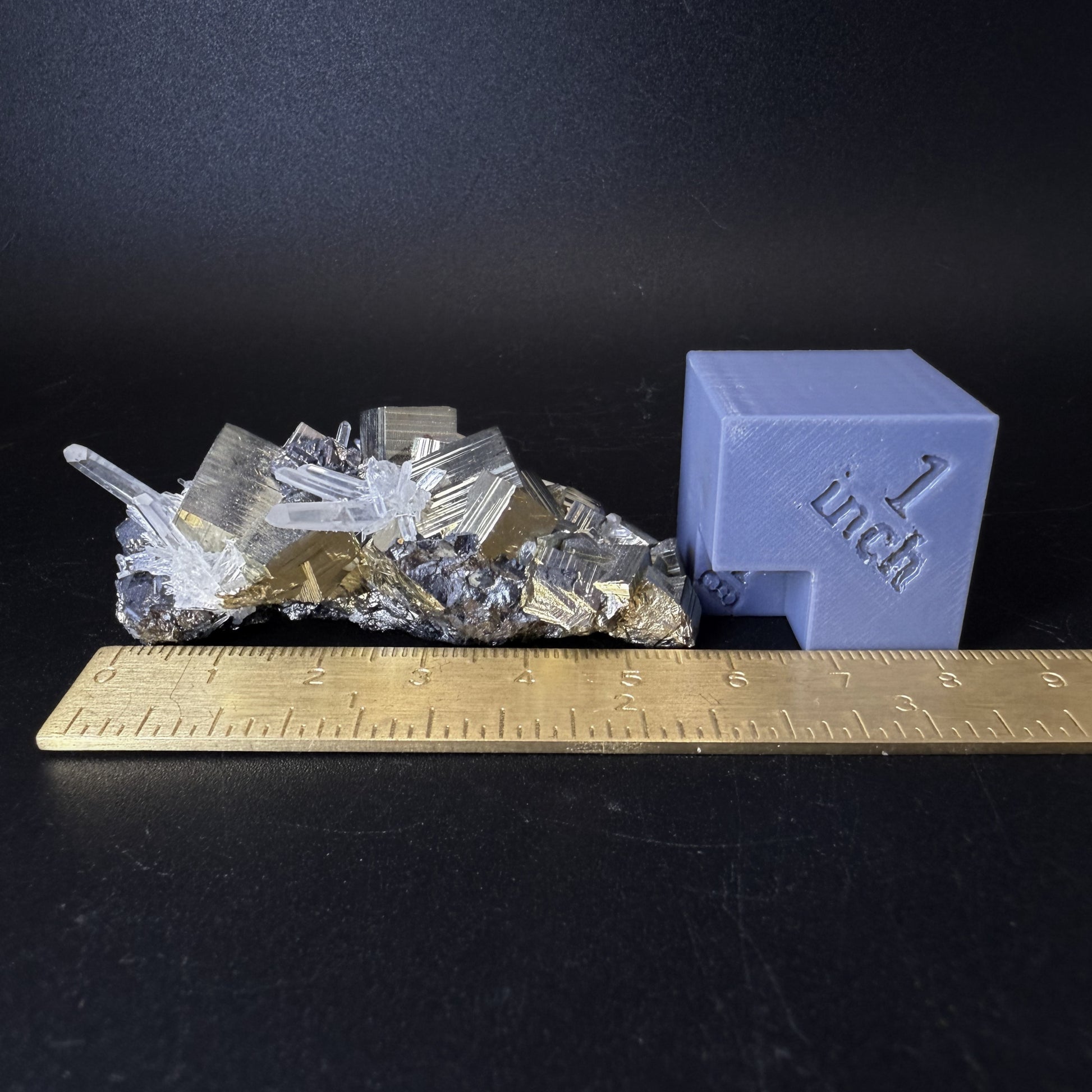 Pyrite, Quartz and Sphalerite