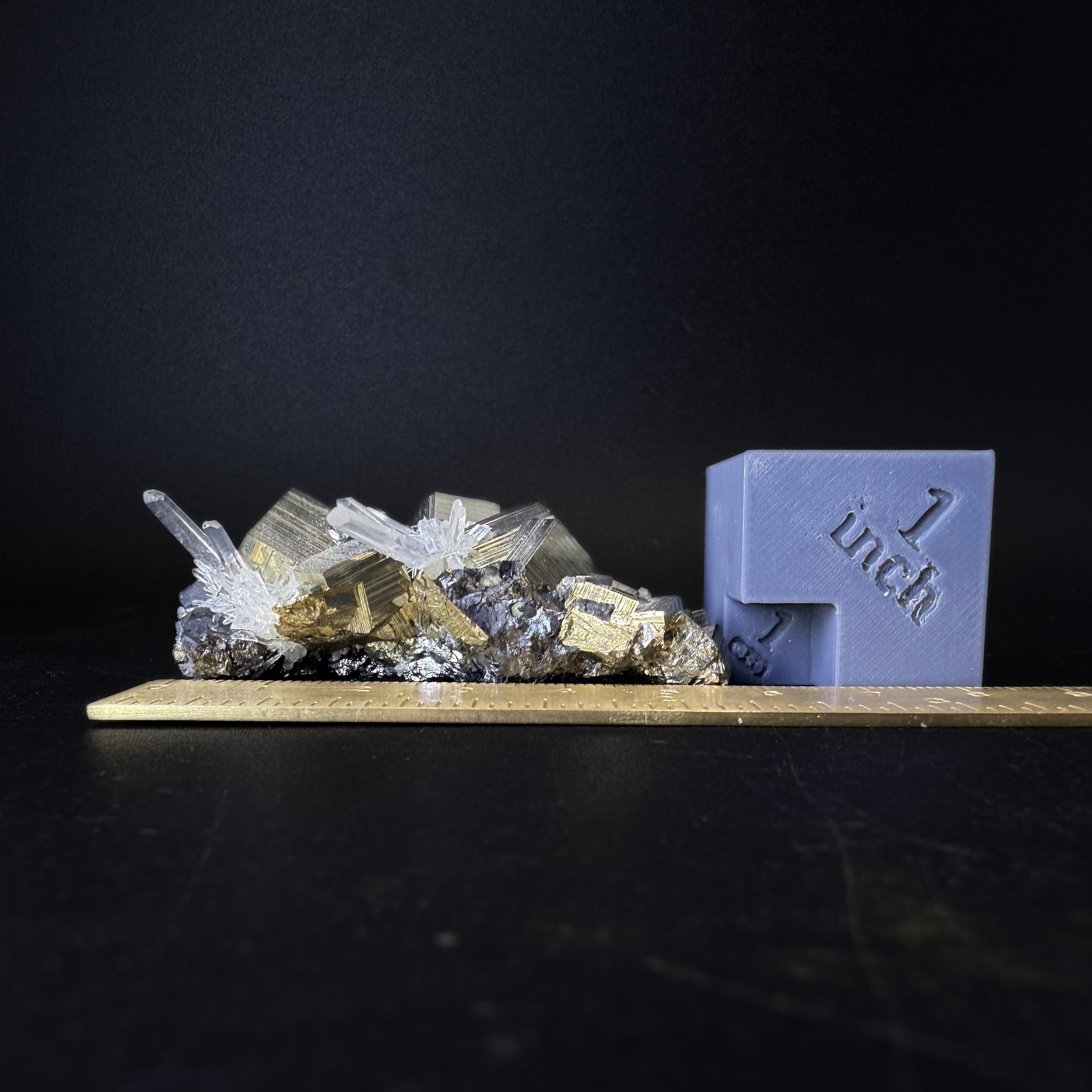 Pyrite, Quartz and Sphalerite