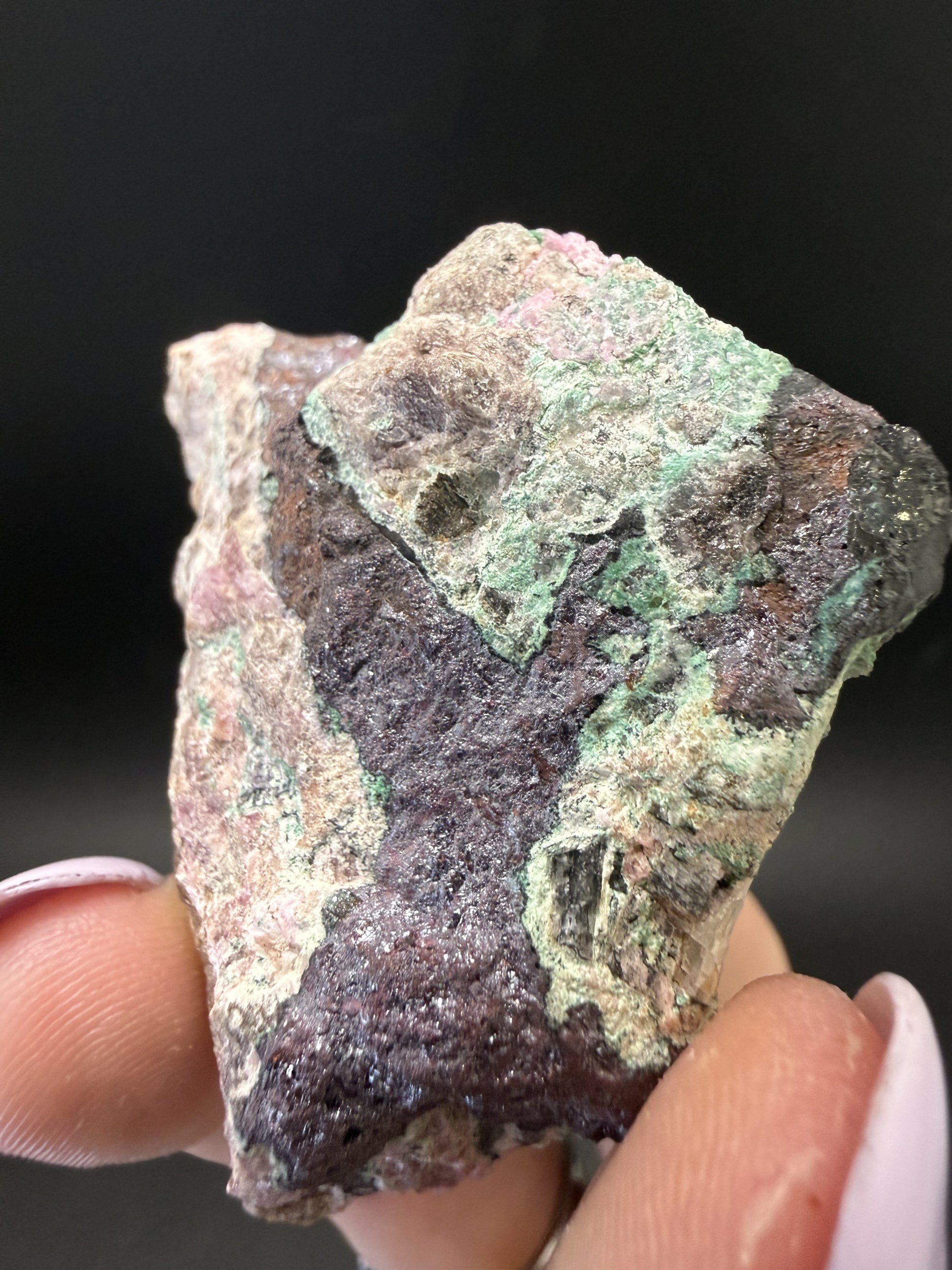 Cuprite with Malachite