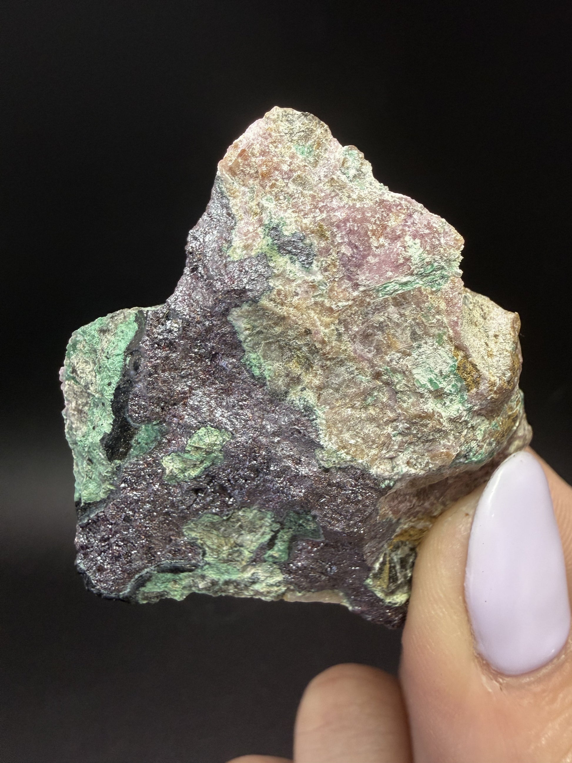 Cuprite with Malachite