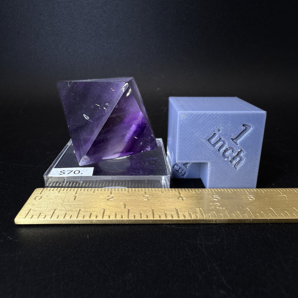 Fluorite (Polished Octahedral)
