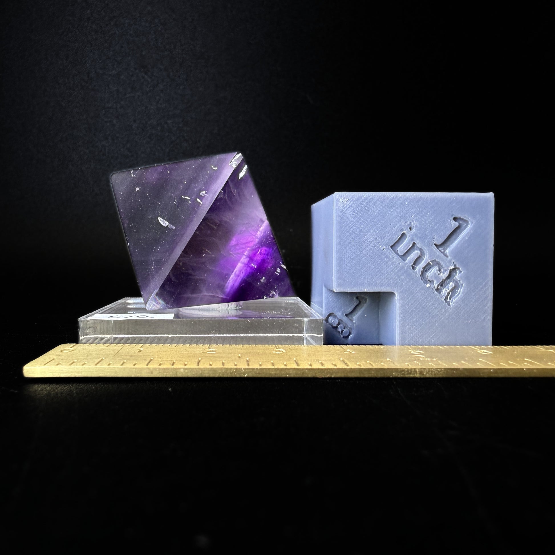 Fluorite (Polished Octahedral)