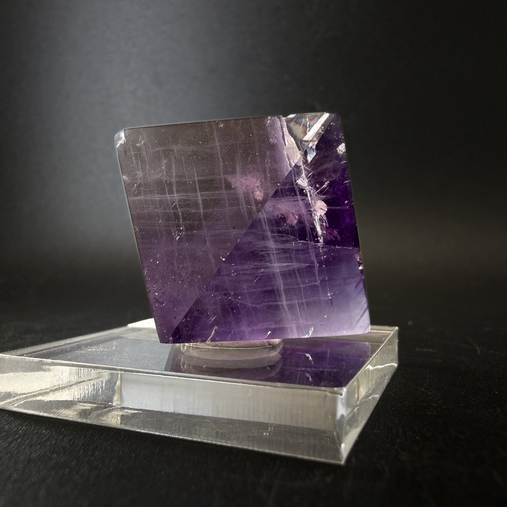 Fluorite (Polished Octahedral)