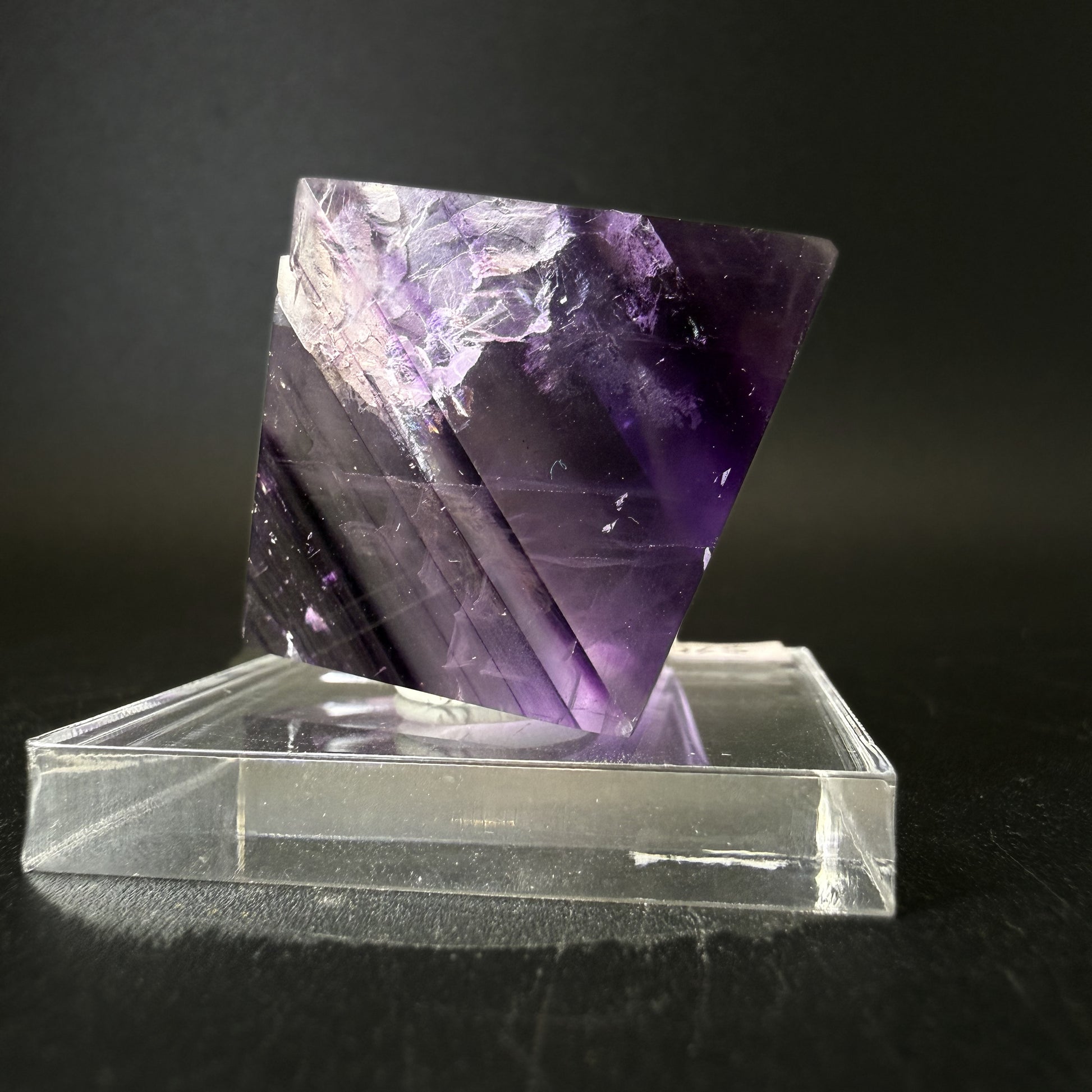 Fluorite (Polished Octahedral)
