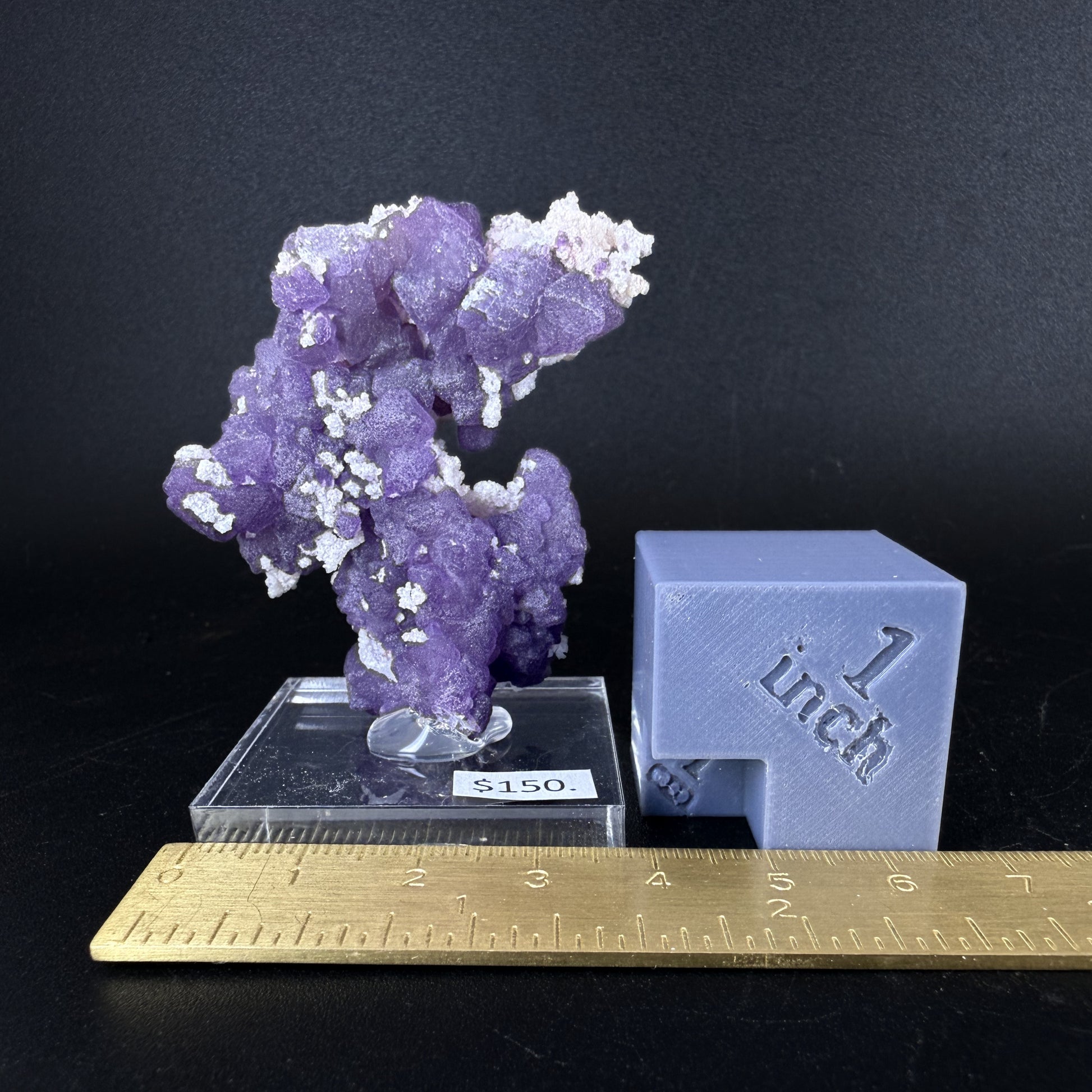 Fluorite with Quartz